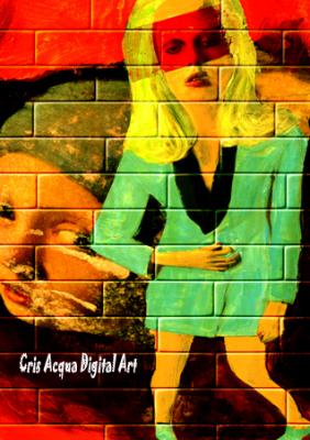 CRIS ACQUA acaricia los muros de ARTE...